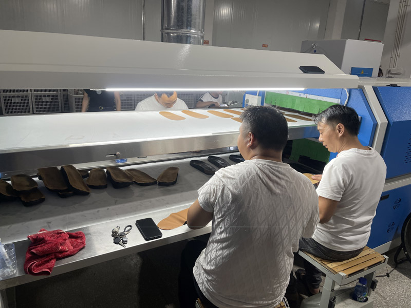 WIDEWAY Automated Footwear Assembly Line with Infrared Activation Tunnel