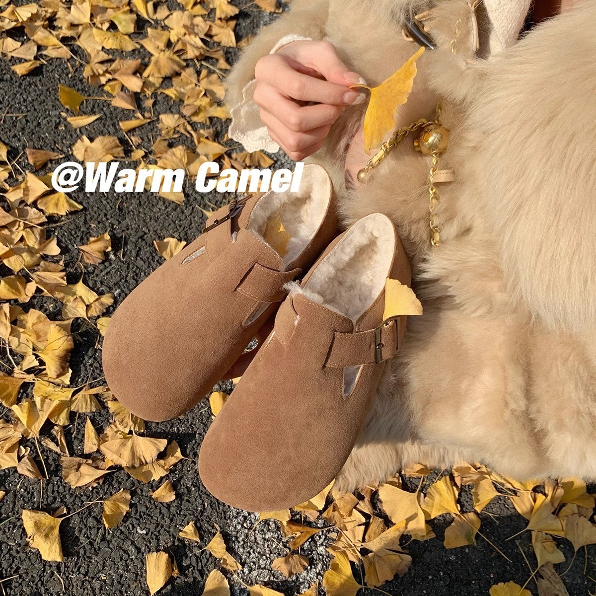 WW-YW05 | Genuine Cow Leather Winter Shearling Fur-Lined - Jinjiang Wideway Import & Export Co., Ltd.