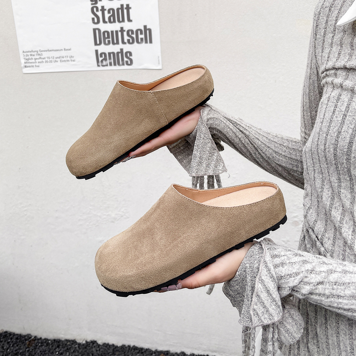 WW-YW10 | Genuine Cow Leather Retro All-Season Chunky - Jinjiang Wideway Import & Export Co., Ltd.