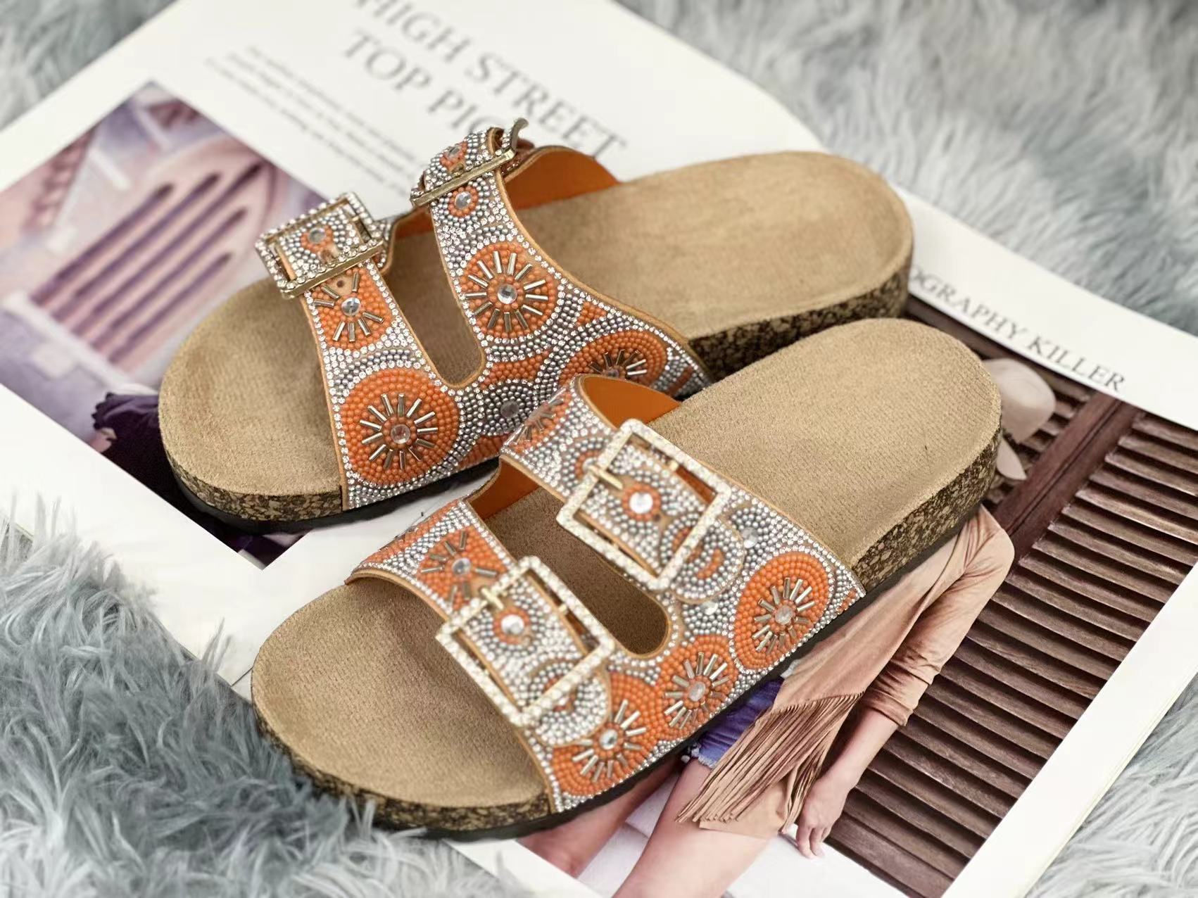 WW-CCK089 | 2025 Style Cork Large Size For Women Shoes view 9