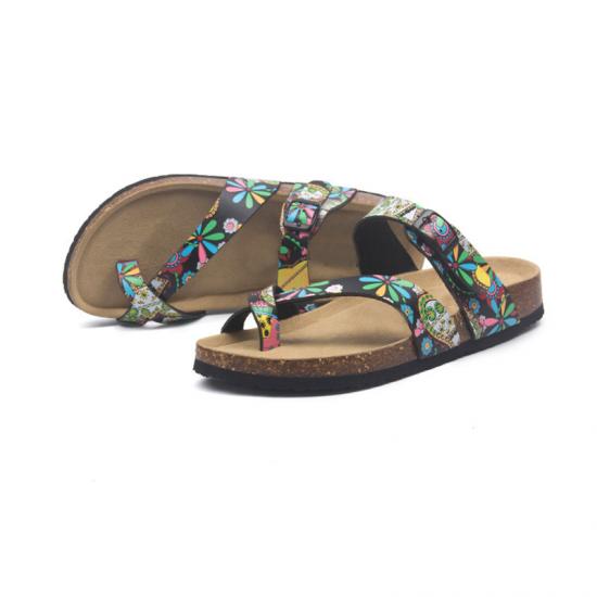 WW-CCS078 | Fashion Platform Cork Slippers Sandals - Jinjiang Wideway Import & Export Co., Ltd.