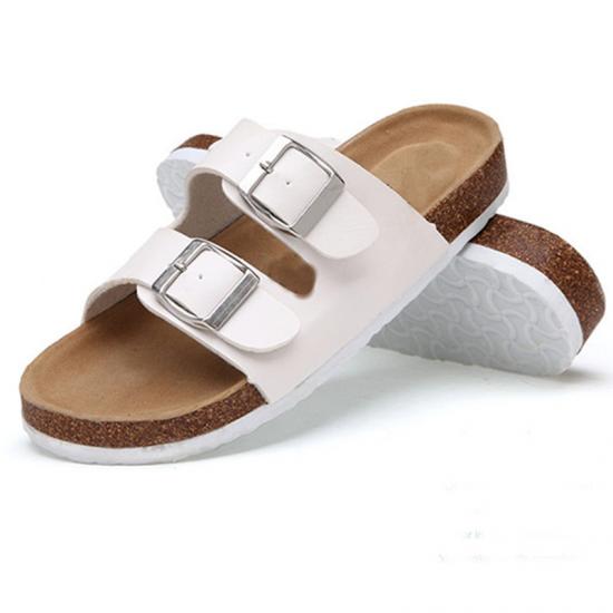 WW-CCS078 | Fashion Platform Cork Slippers Sandals view 4