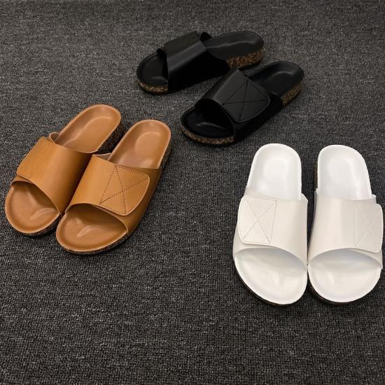 WW-E201 | Fashion Girls Casual Cork Slippers Rubber Soft - Jinjiang Wideway Import & Export Co., Ltd.