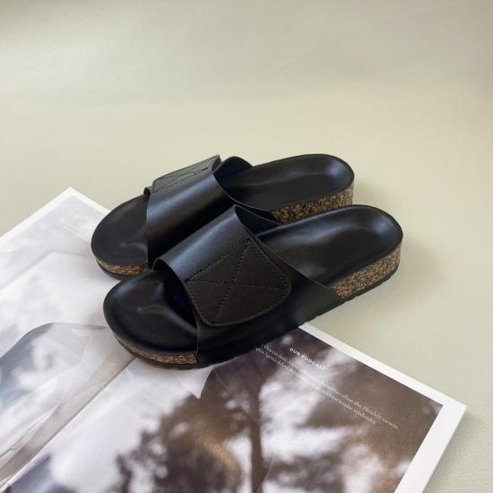 WW-E201 | Fashion Girls Casual Cork Slippers Rubber Soft view 5