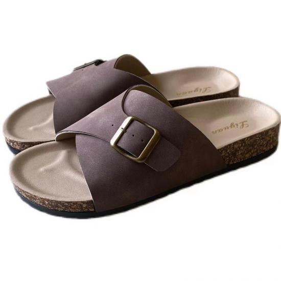 WW-E202 | Women Men Summer Beach Slide Sandals Casual Soft - Jinjiang Wideway Import & Export Co., Ltd.