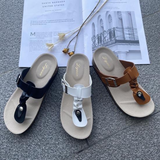 WW-E203 | Fashion Wedges Flip Flops Women Cork Sole view 5