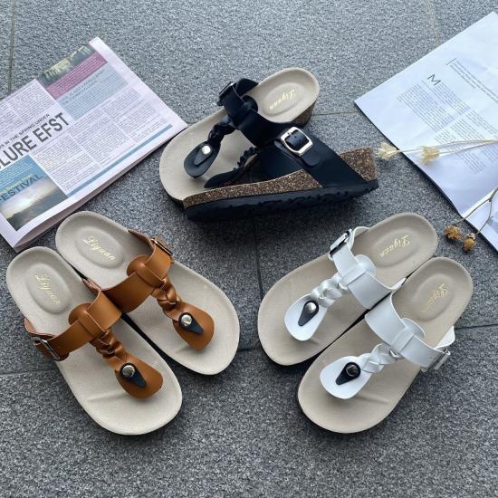 WW-E203 | Fashion Wedges Flip Flops Women Cork Sole view 6