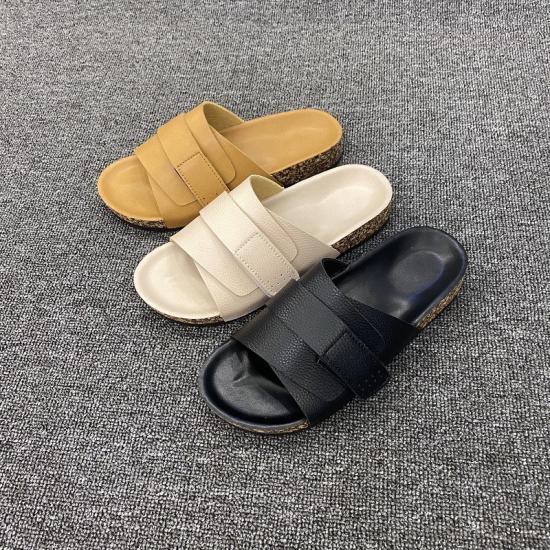 WW-E204 | Fashion Men Women Platform Cork Slippers Outdoor view 2