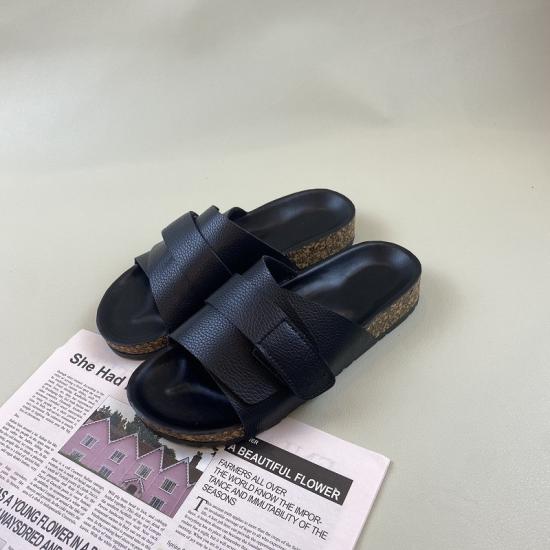 WW-E204 | Fashion Men Women Platform Cork Slippers Outdoor view 6