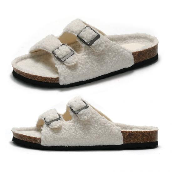 WW-HZ00123 | 2024 Style Cork Double Strap Sandals Women's - Jinjiang Wideway Import & Export Co., Ltd.