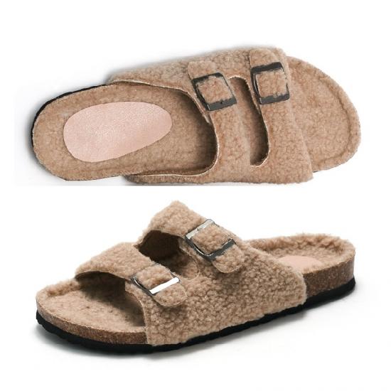 WW-HZ00123 | 2024 Style Cork Double Strap Sandals Women's view 5