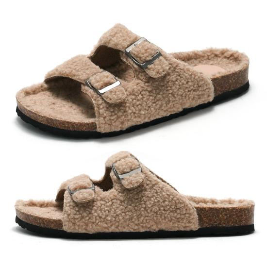 WW-HZ00123 | 2024 Style Cork Double Strap Sandals Women's view 6