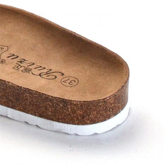 WW-TX-137 | Ladies Slippers and Sandals Cork Flower Printing view 5