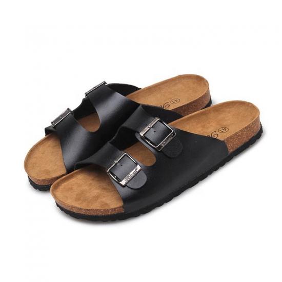 WW-TX-163 | Men Cork Slippers summer sandals buckle non-slip - Jinjiang Wideway Import & Export Co., Ltd.