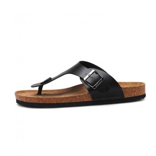 WW-TX-164 | Plus Size Women Men Sandals Slippers Buckle view 3