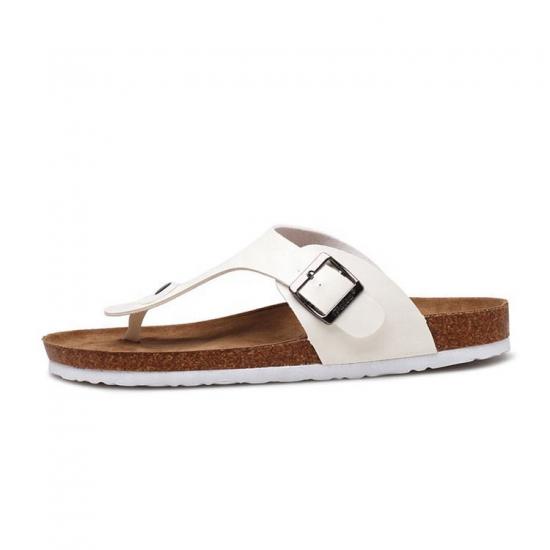 WW-TX-164 | Plus Size Women Men Sandals Slippers Buckle view 4