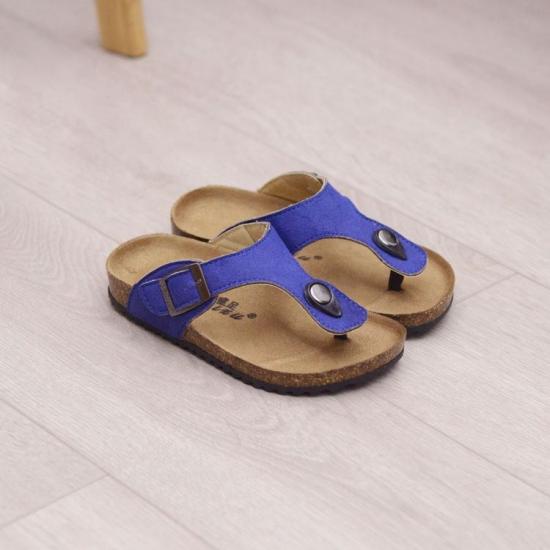 WW-TX-166 | Children Cork Slippers Fashion Summer Slides view 4