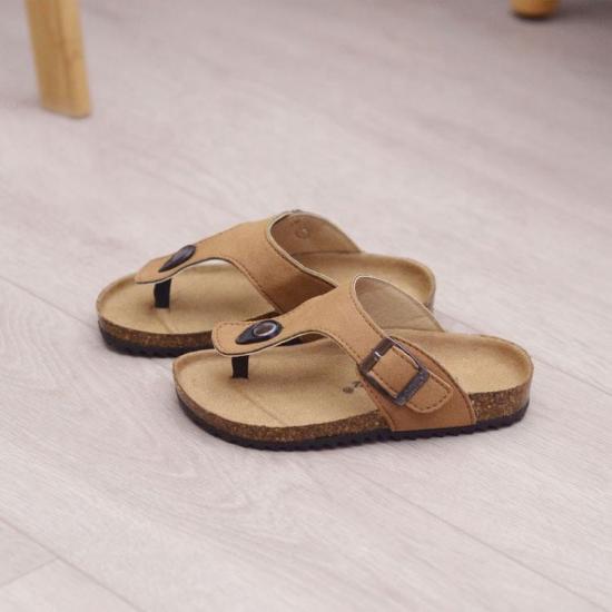 WW-TX-166 | Children Cork Slippers Fashion Summer Slides view 6