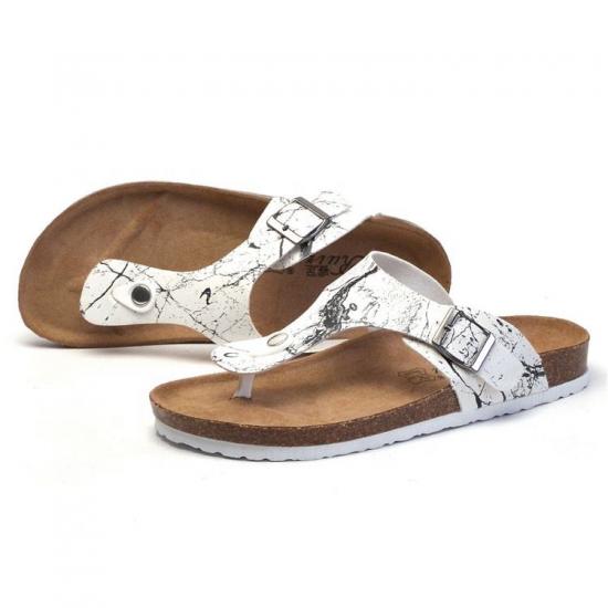 WW-TX-169 | Fashion Cork Beach Slippers Summer Slides view 2