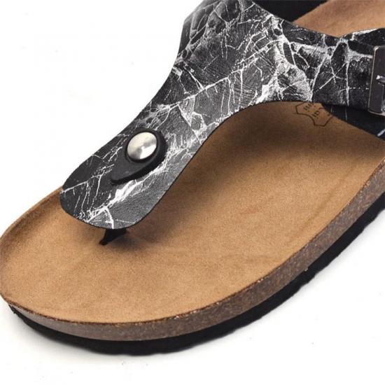 WW-TX-169 | Fashion Cork Beach Slippers Summer Slides view 5