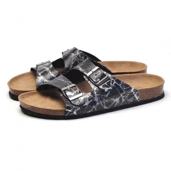 WW-TX-170 | Summer Cork Beach Slippers Soft Buckle Men Slides view 3