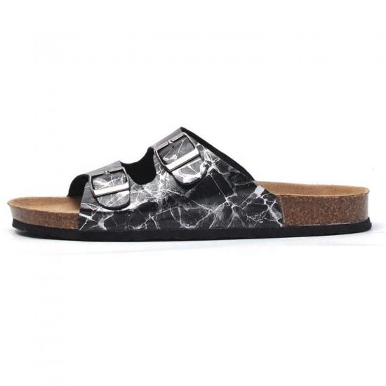 WW-TX-170 | Summer Cork Beach Slippers Soft Buckle Men Slides view 4