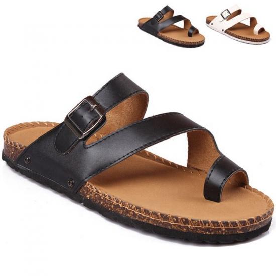 WW-TX-172 | Summer Unisex Cork Sandals Filp Flops Open Toe view 2