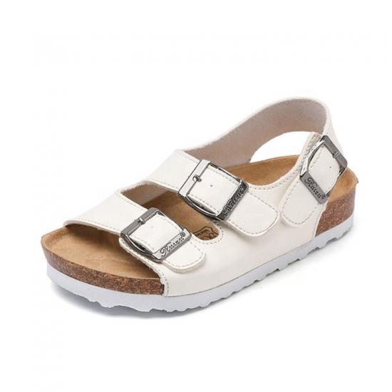 WW-TX-175 | Summer Cork Slippers Children Leather Slides - Jinjiang Wideway Import & Export Co., Ltd.