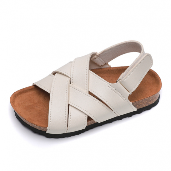 WW-TX-94 | kids flat sandals slipper beach shoes eva sole view 2