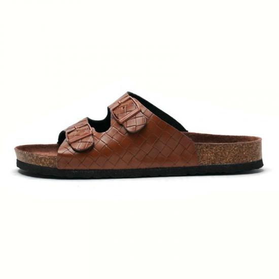WW-TX-M12 | Cheap Slides Sandals Thick Bottom Cork Slippers view 6