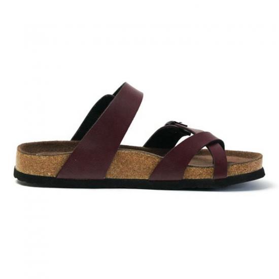 WW-TX-m19 | Summer Men's Cork Sole Slipper Suede Leather view 6