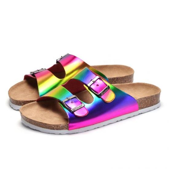 WW-TX-M23 | Fashion Ladies Sole Cork Slippers Women Beach - Jinjiang Wideway Import & Export Co., Ltd.