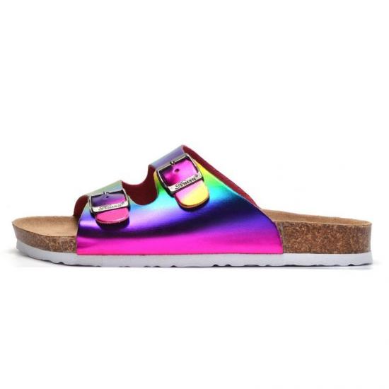 WW-TX-M23 | Fashion Ladies Sole Cork Slippers Women Beach view 2