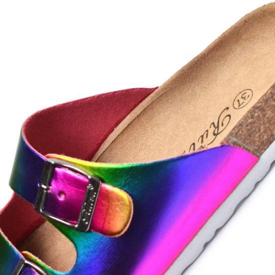 WW-TX-M23 | Fashion Ladies Sole Cork Slippers Women Beach view 4