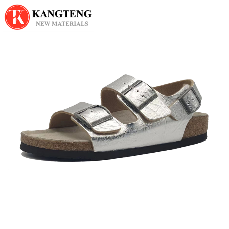 Ergonomic Cork-Latex Footbed Buckle Strap Sandal (WW-KT024) - Jinjiang Wideway Import & Export Co., Ltd.