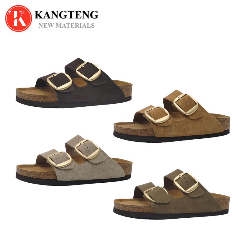 Ergonomic Cork-Latex Footbed Buckle Strap Sandal (WW-KT031) - Jinjiang Wideway Import & Export Co., Ltd.
