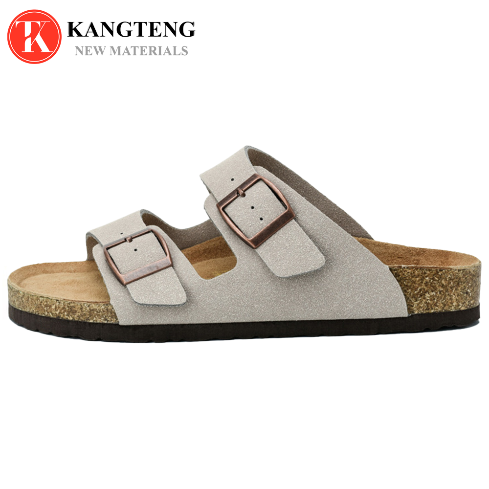 Ergonomic Cork-Latex Footbed Buckle Strap Sandal (WW-KT044) - Jinjiang Wideway Import & Export Co., Ltd.