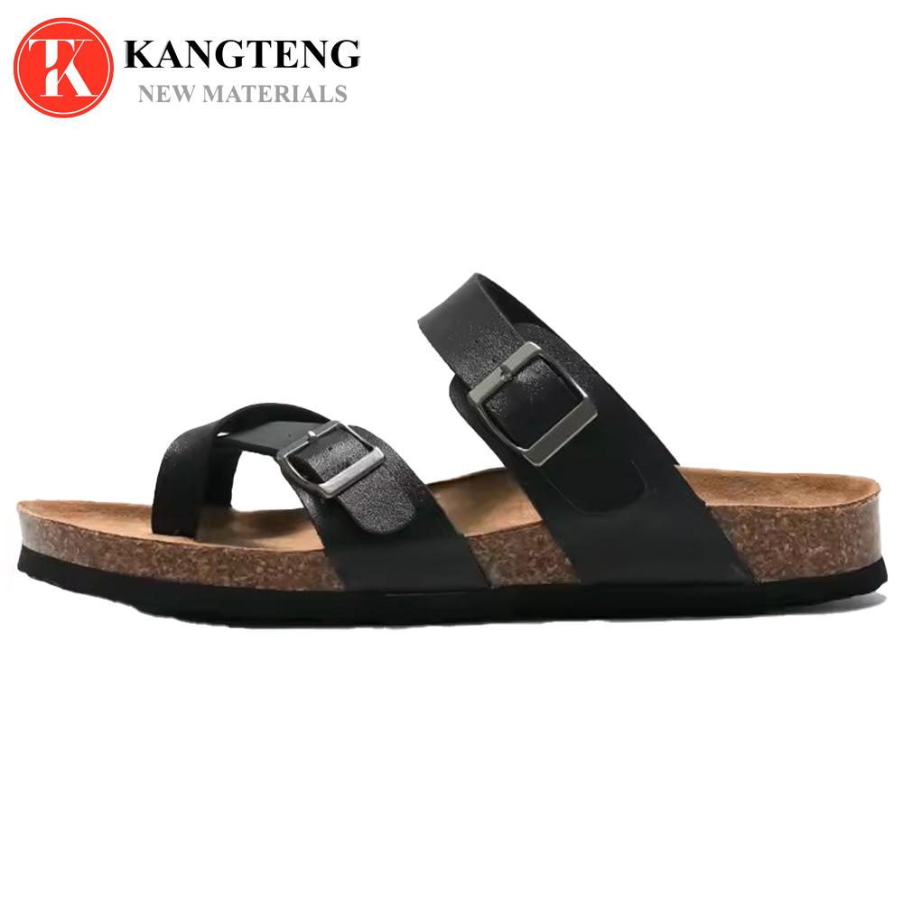 Ergonomic Cork-Latex Footbed Buckle Strap Sandal (WW-KT045) - Jinjiang Wideway Import & Export Co., Ltd.