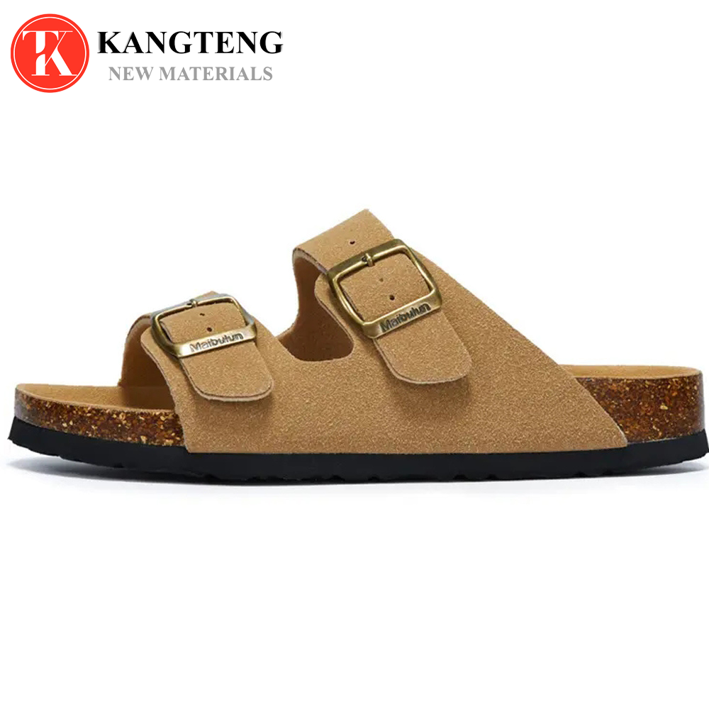 Ergonomic Cork-Latex Footbed Buckle Strap Sandal (WW-KT046) - Jinjiang Wideway Import & Export Co., Ltd.