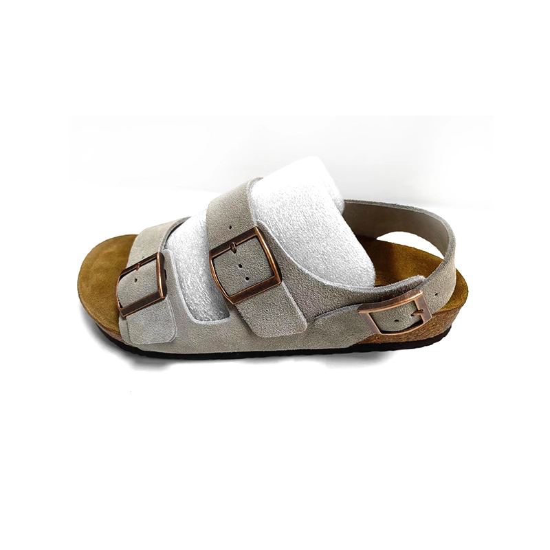 Ergonomic Cork-Latex Footbed Buckle Strap Sandal (WW-KT054) - Jinjiang Wideway Import & Export Co., Ltd.