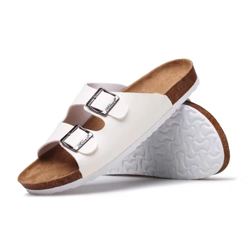 Ergonomic Cork-Latex Footbed Buckle Strap Sandal (WW-KT057) - Jinjiang Wideway Import & Export Co., Ltd.