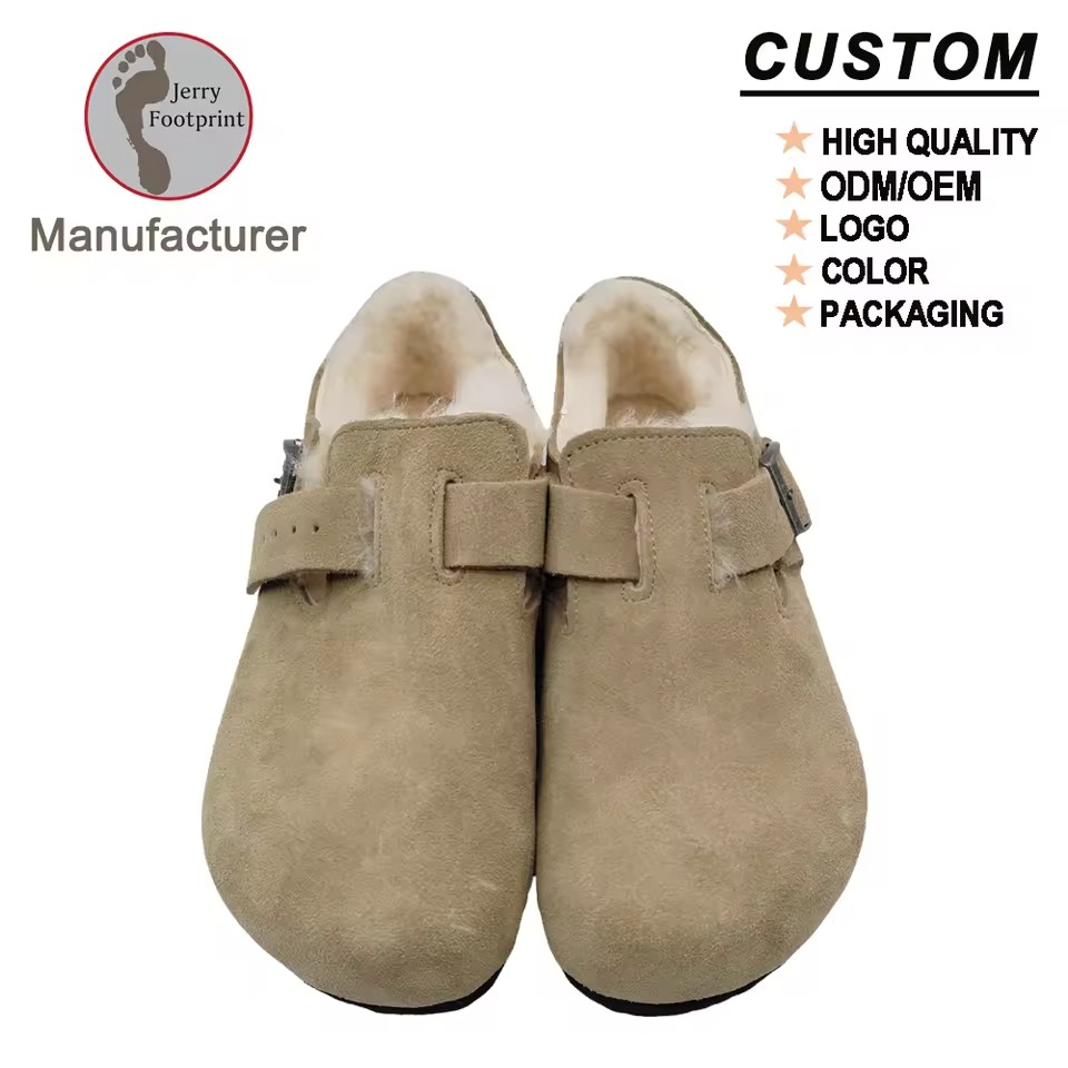 WW-WC02 | Premium Australian Wool & Cork-Latex Thermal Shoes - Jinjiang Wideway Import & Export Co., Ltd.