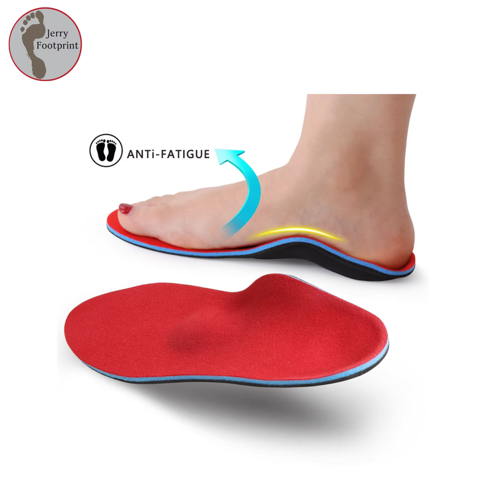 WW-WR04 | Ortholite Multi-Layer Comfort Insoles with TPU - Jinjiang Wideway Import & Export Co., Ltd.