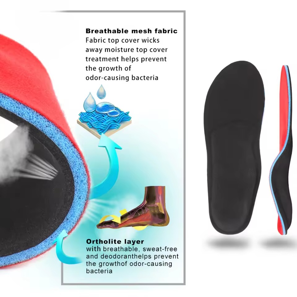 WW-WR04 | Ortholite Multi-Layer Comfort Insoles with TPU view 3