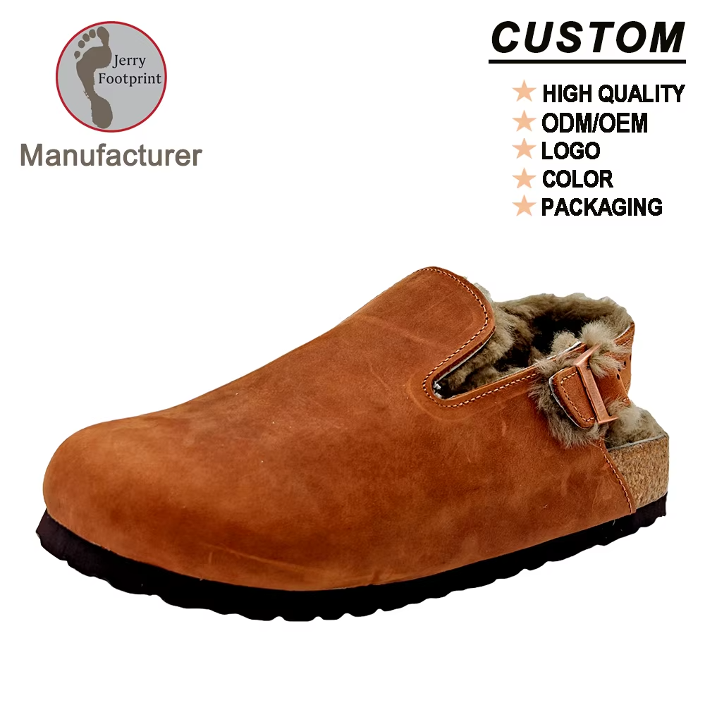 WW-WC13 | Premium Winter Wool-Lined Latex Cork Clogs - Jinjiang Wideway Import & Export Co., Ltd.