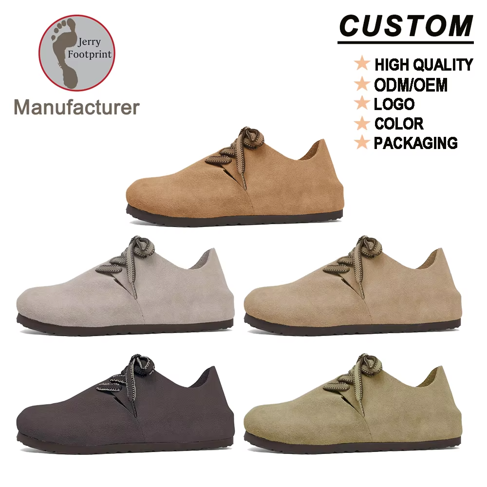WW-WC15 | Elite Latex Cork Lace-Up Clogs - Jinjiang Wideway Import & Export Co., Ltd.